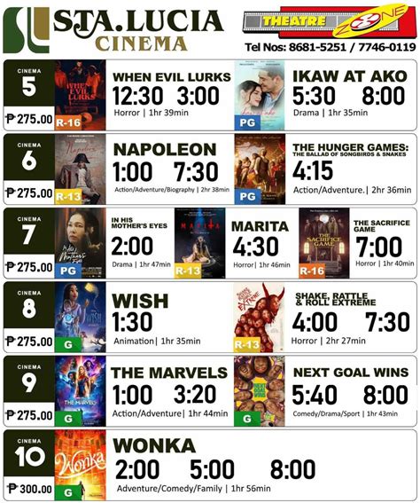 sm lucena cinema|sta lucia cinema schedule.